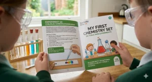 An easy-to-follow educational manual with 30+ experiments aligned with the UK National Curriculum.