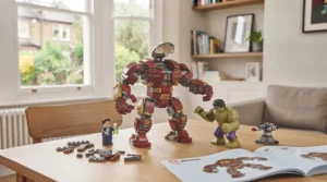 Easy-to-build LEGO Marvel starter set designed for young children developing their motor skills.