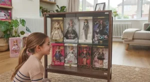 Special edition collectable Barbie doll sets safely stored in display packaging[cite: 9]