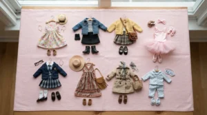 A comprehensive doll outfit pack multipack featuring multiple fashion doll clothes sets for endless styling options